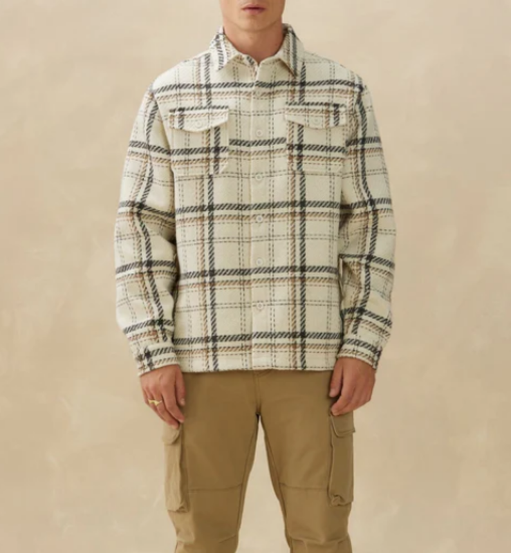 Kuwalla Kuwalla Men's Heavyweight Plaid Shirt KUL-0325-SHK102