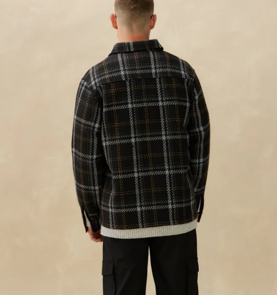 Kuwalla Kuwalla Hommes Chemise à Carreaux épais KUL-0325-SHK102