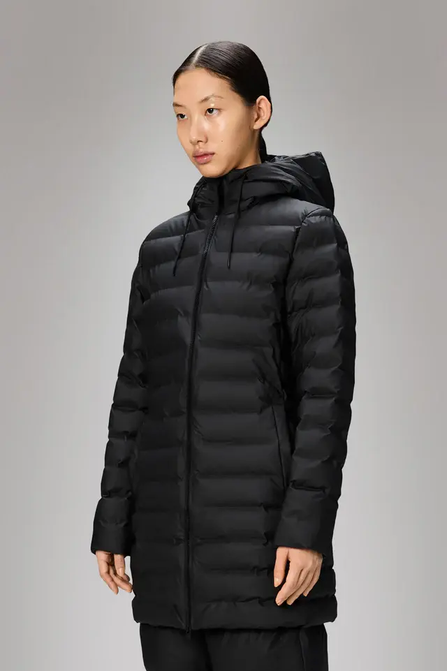 Rains Rains Unisex Lohja Long Puffer Curve Jacket 15890