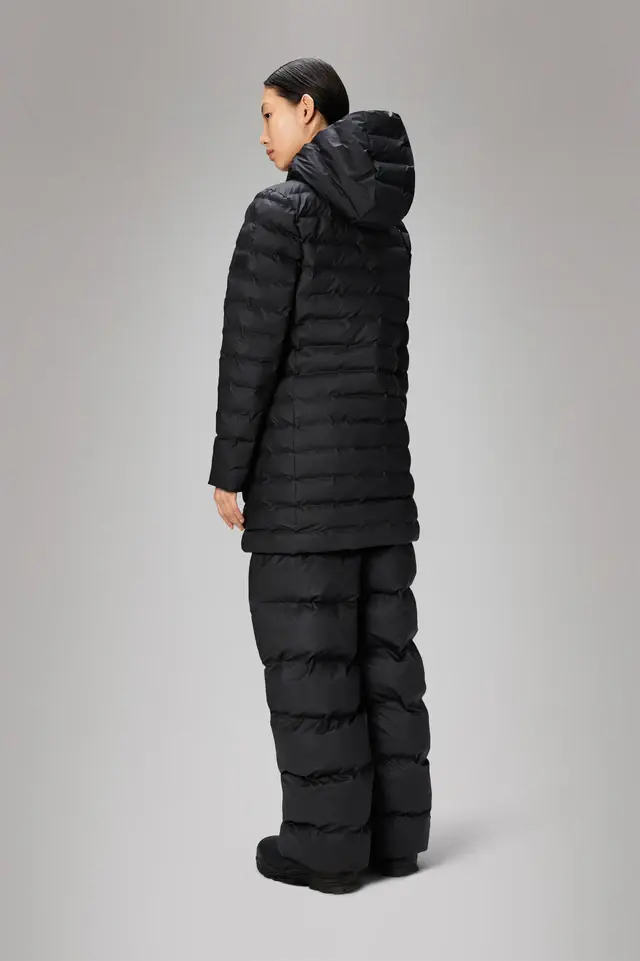 Rains Rains Unisex Lohja Long Puffer Curve Jacket 15890