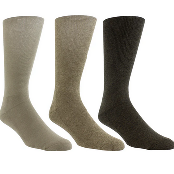 Perri's Socks Perri's Socks Men's Everyday Classic Cushion Sole Cotton Crew EDA370-M