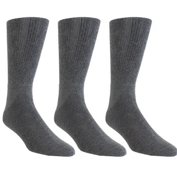 Perri's Socks Perri's Socks Hommes Wellness Chaussettes Non Contraignant Mi-Mollet en Coton WGA370-M
