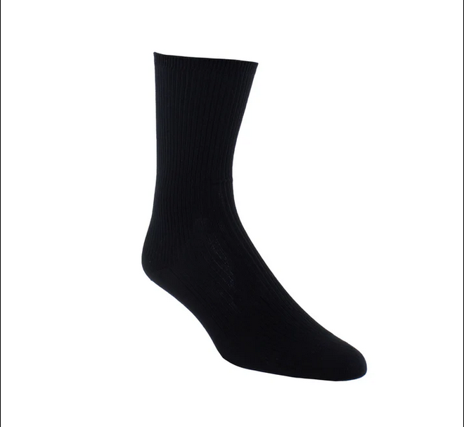 Perri's Socks Perri's Socks Femmes Wellness Chaussettes Sans Élastique Coton Mi-Mollet WGA104-W