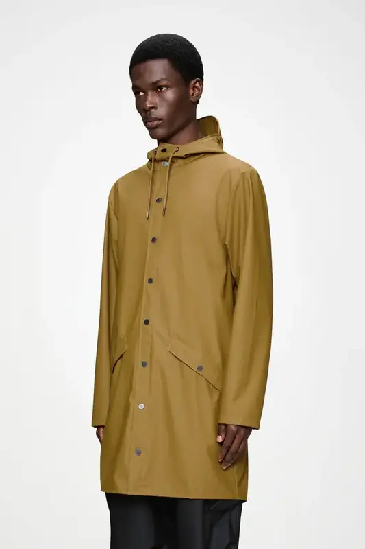 Jas Rains Unisex Long Jacket Sand | Regenlaarsexpert