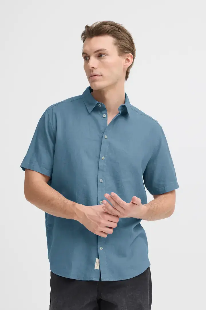 Blend Blend Men's Bobby Linen Shirt 20720222