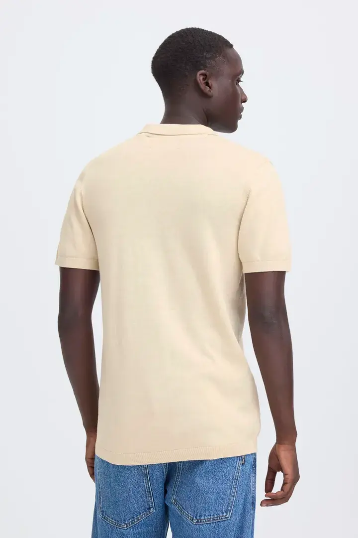 Blend Blend Hommes Bray Polo En Maille à Col Fendu 20720236