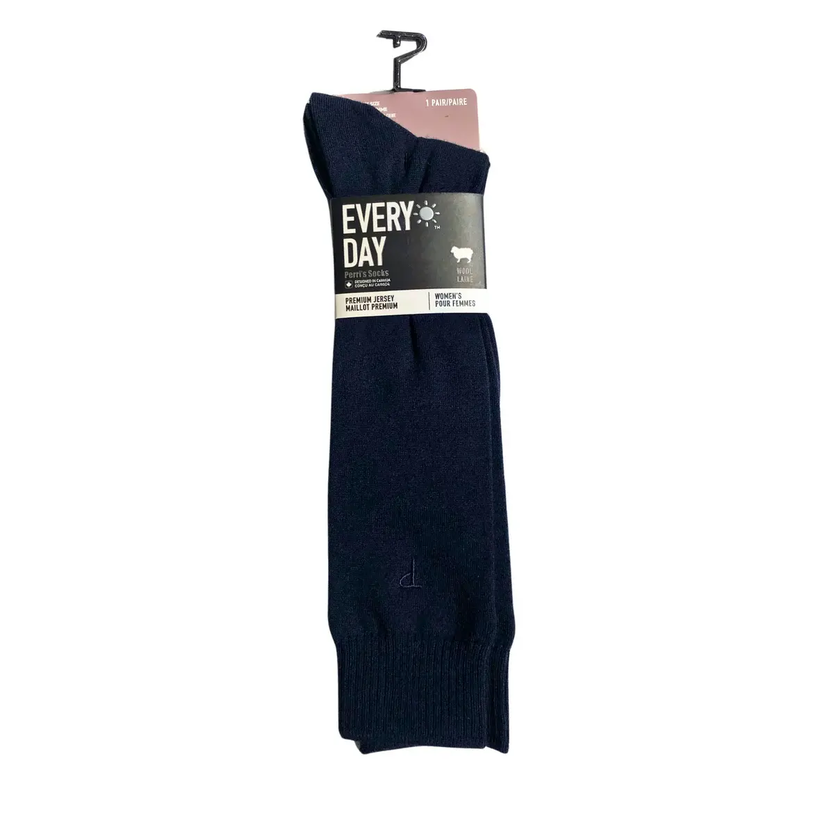 Perri's Socks Perri's Socks Femmes Everyday Premium Jersey Chaussettes En Laine Haut Genoux EDA001-W