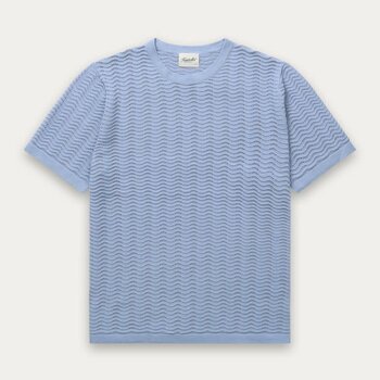 Kuwalla Kuwalla Hommes T-Shirt En Maille Ondulée KUL-0126-WKT704