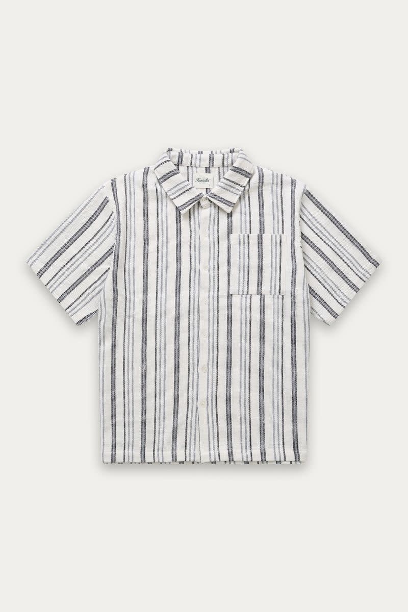 Kuwalla Kuwalla Men's Textured Stripe Shirt KUL-0126-TSS114