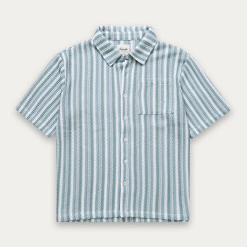 Kuwalla Kuwalla Men's Crochet Stripe Shirt KUL-0126-CS104