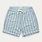 Kuwalla Kuwalla Hommes Short Rayé Au Crochet KUL-0126-CST613