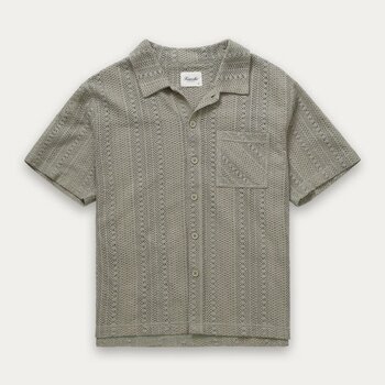 Kuwalla Kuwalla Men's Crochet Box Shirt KUL-0126-CBS114