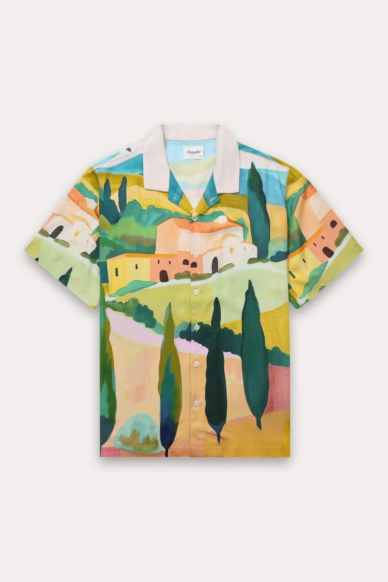 Kuwalla Kuwalla Men's Beach Shirt KUL-0126-SS008B