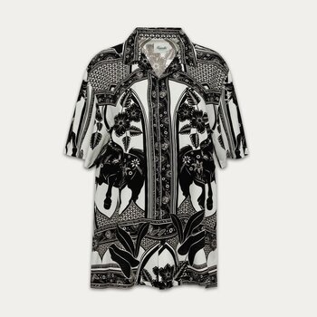 Kuwalla Kuwalla Unisex Beach Shirt UKUL-0126-SS008B