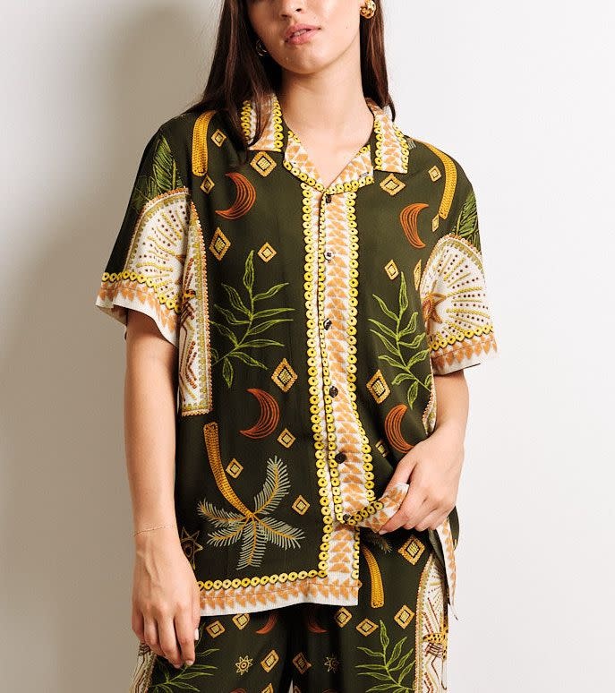 Kuwalla Kuwalla Unisexe Chemise De Plage UKUL-0126-SS008B