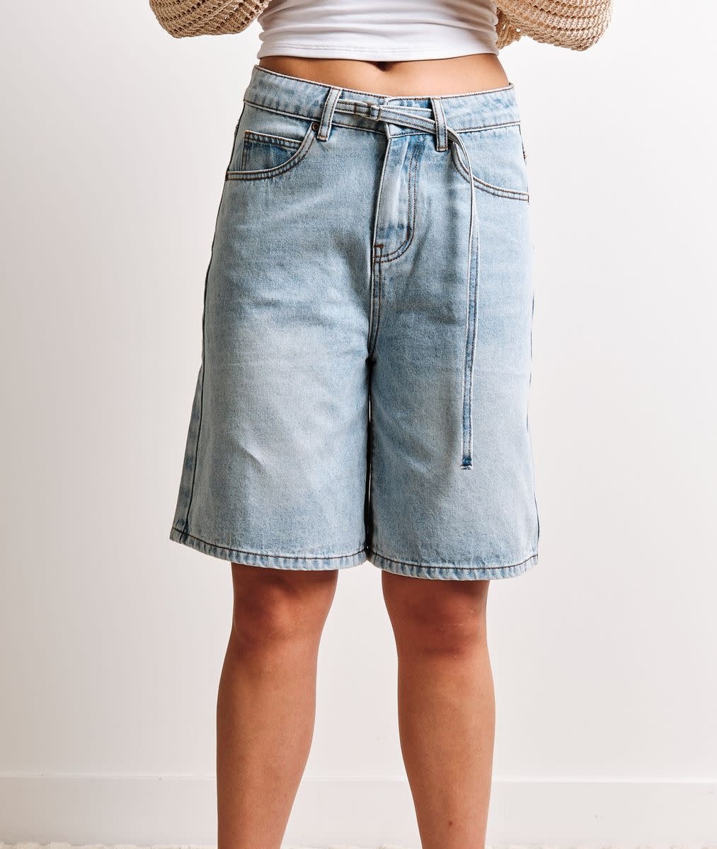 Kuwalla Kuwalla Femmes Hudson Short à Ceinture WKUL-0126-HBS303