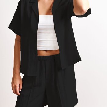 Kuwalla Kuwalla Women's Lace Linen Shirt WKUL-0126-LLS123