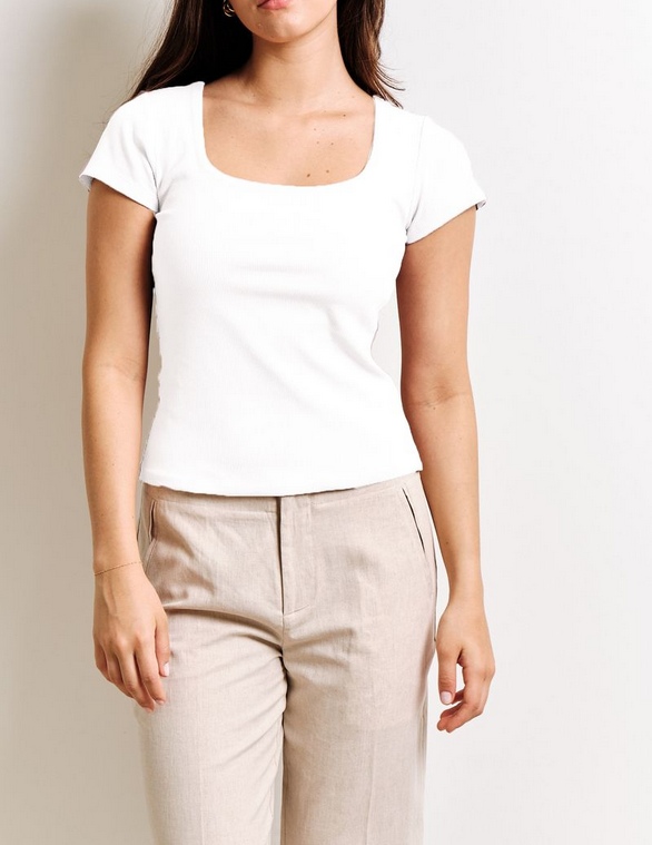 Kuwalla Kuwalla Femmes Selena Col Carré à Deux Côtes WKUL-0126-SDS606