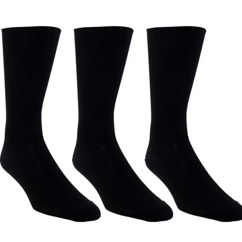 Perri's Socks Perri's Socks Hommes Wellness Chaussettes Coton Sans Élastique Mi-Mollet WGA170-M
