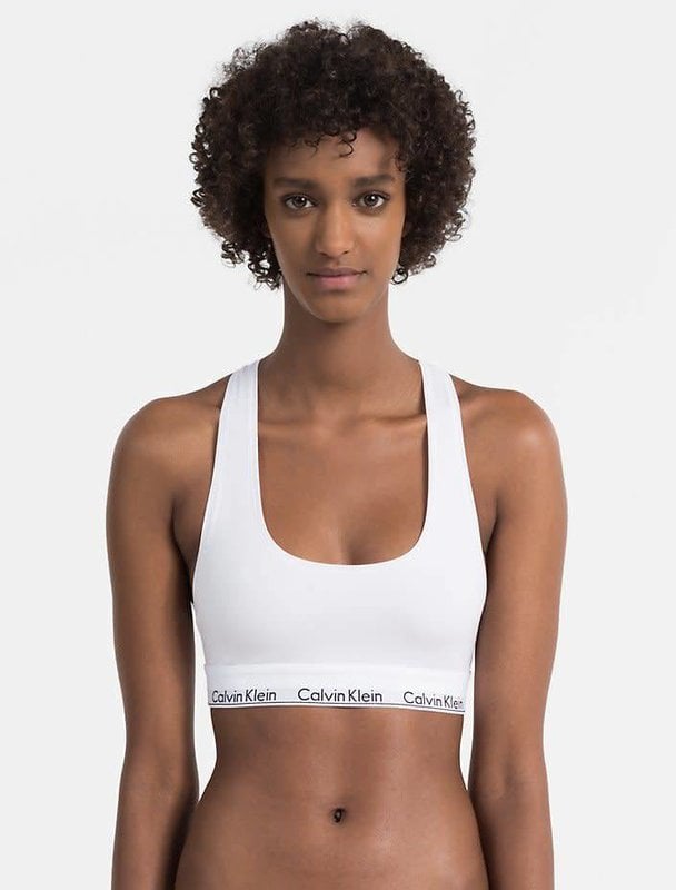 Calvin klein modern shop cotton bralette f3785