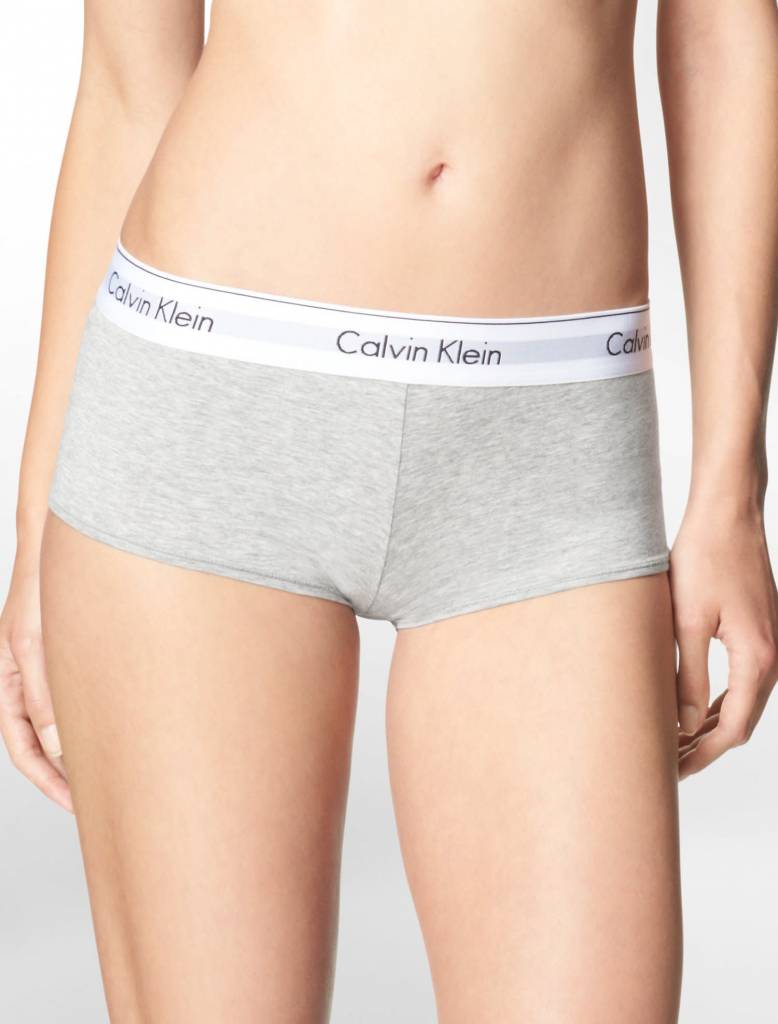 Calvin Klein Women's Grey Cotton Short
