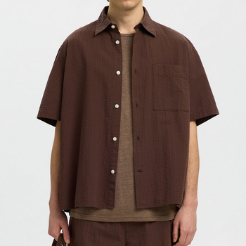 SELECTED Selected Hommes Stuart Chemise en Seersucker 16101353