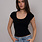 Cloth Cloth Femmes Kendra Col Rond à Manches Courtes 57T048S