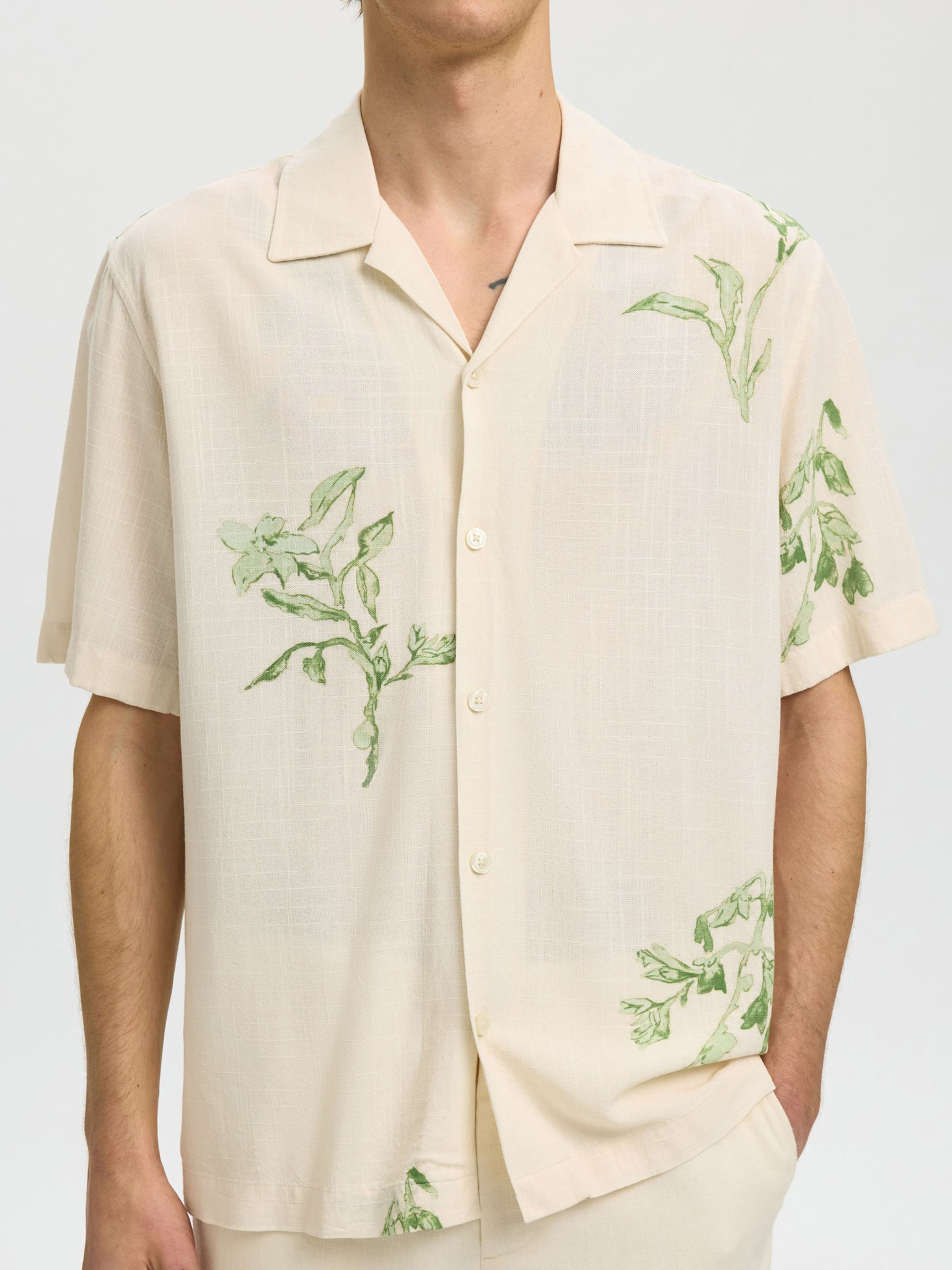 SELECTED Selected Hommes Terry Aop Chemise 16101296