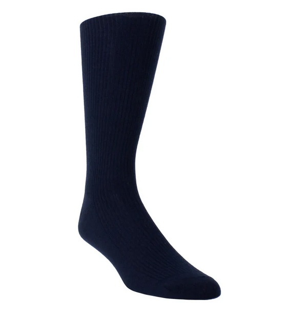 Perri's Socks Perri's Socks Men's Wellness Non-Elastic Wool WGA101-M