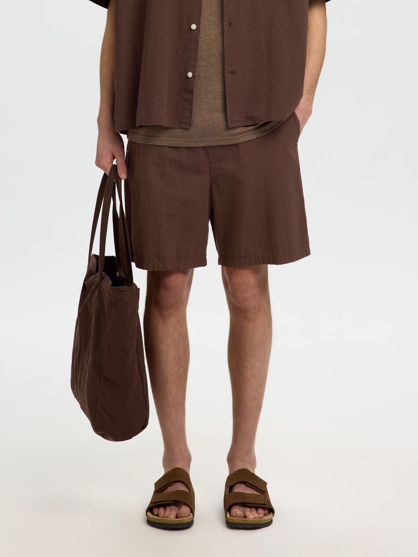 SELECTED Selected Hommes Stuart Seersucker Short 16101369