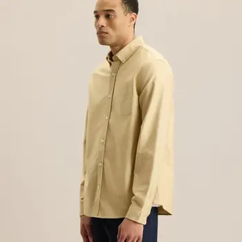 Frank And Oak Frank And Oak Hommes Oxford Chemise Manches Longues 2MWC002FE