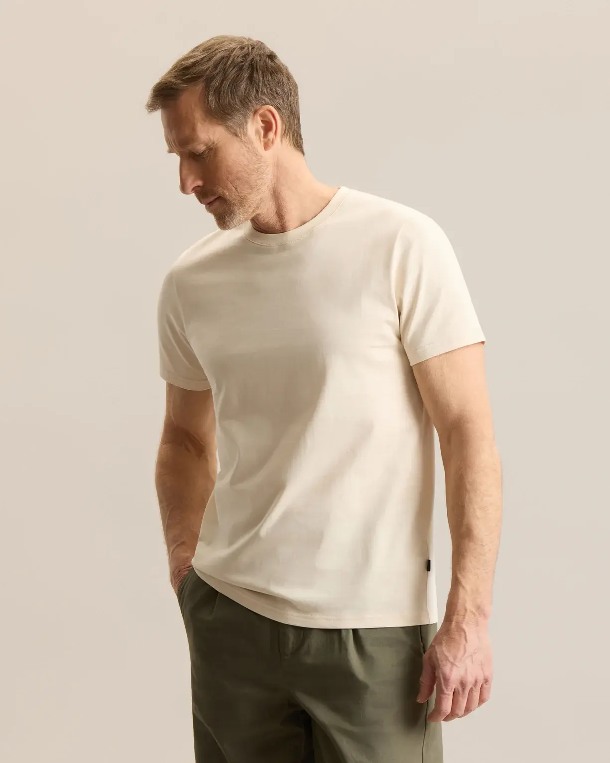 Frank And Oak Frank And Oak Hommes T-shirt Mince 2MKT001FE