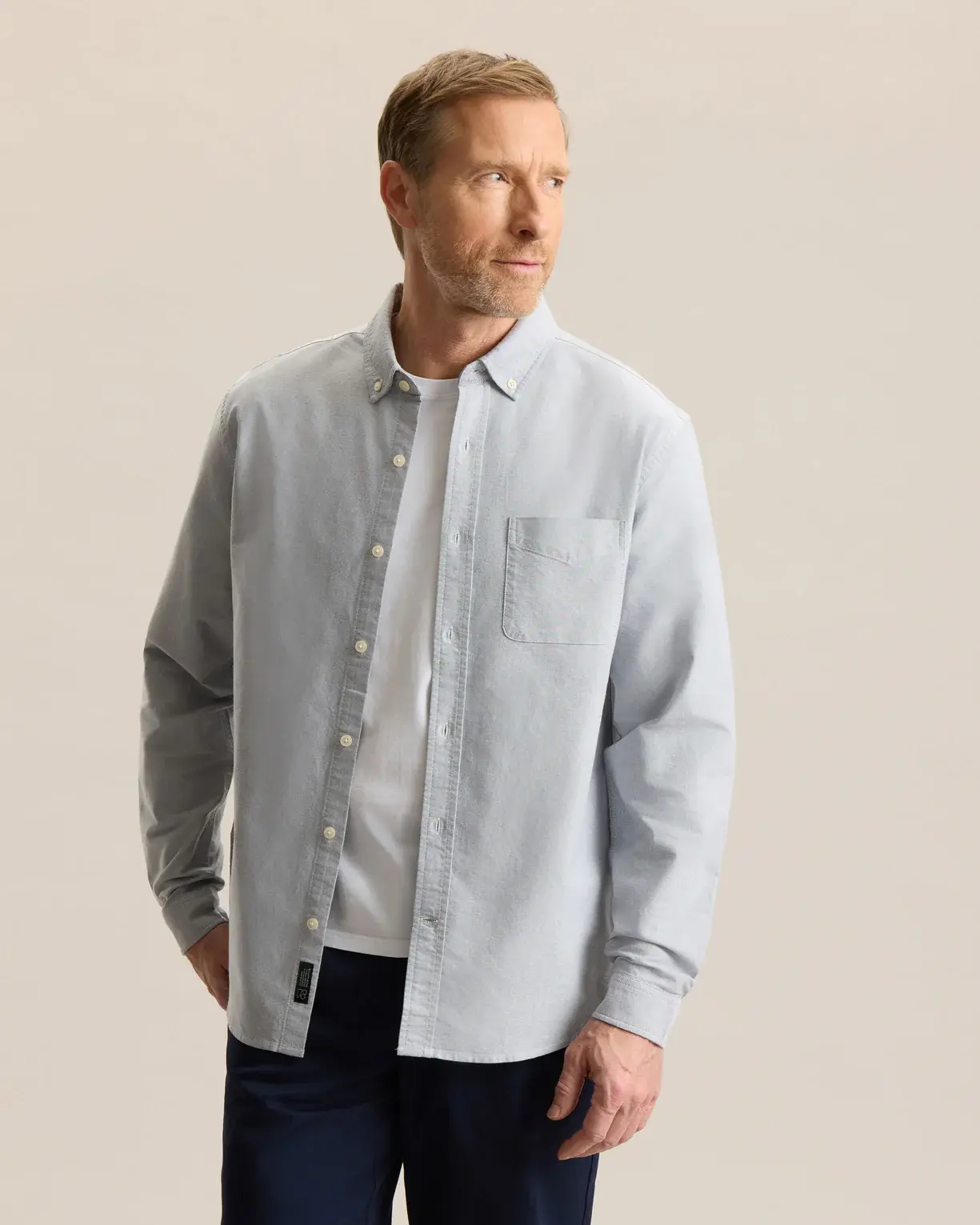 Frank And Oak Frank And Oak Men's Oxford L/S Shirt 2MWC002FE
