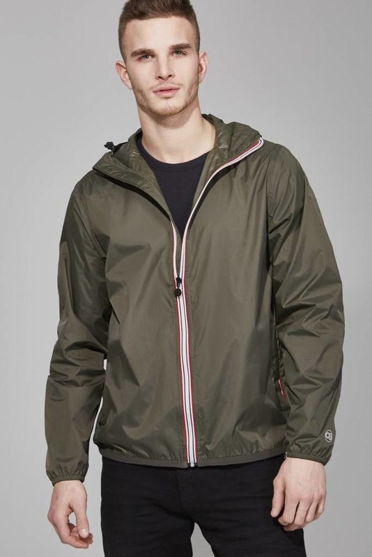 08 08 Lifestyle Unisex Full Zip Packable Jacket