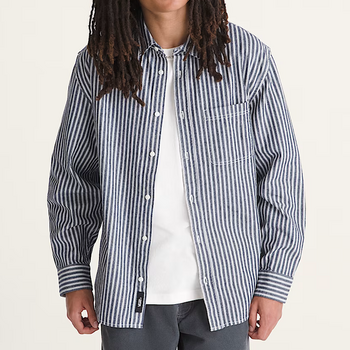 Vans Vans Hommes Lawson Chemise à Rayures de Travail VN000U5UJDU