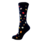 Key Socks Key Women's 6210 Design Leaves and Acorn 6-10 Cotton Socks