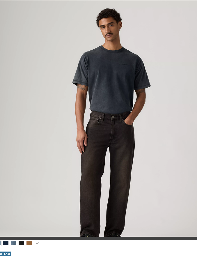 Levi's Levi's Hommes 565 Ample Droite A7221-0105