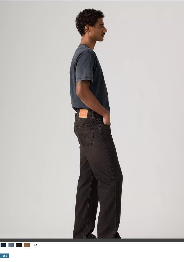 Levi's Levi's Hommes 565 Ample Droite A7221-0105