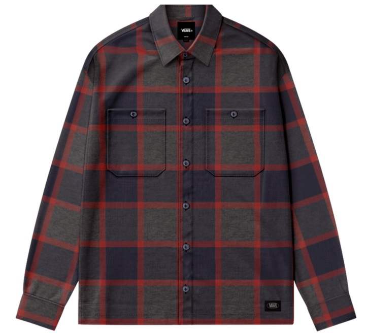 Vans Vans Hommes Larkspur Chemise en Flanelle à Carreaux VN000TABHBR