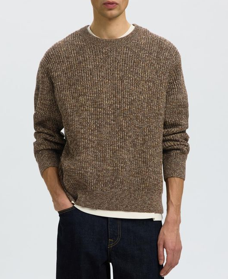 SELECTED Selected Hommes Col Rond Tricoter 16098367
