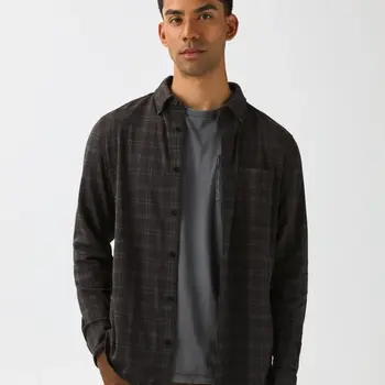 DU/ER DU/ER Hommes Chemise en Flanelle Légère Avec Une Poche MTP10005