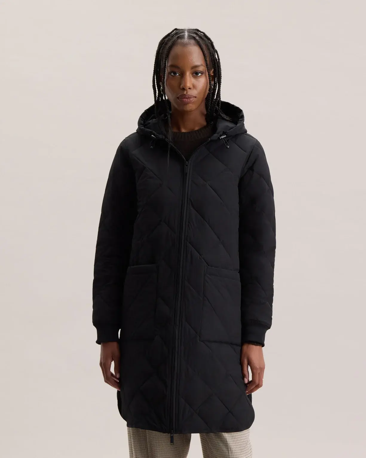 Frank And Oak Frank And Oak Women's Skyline Maxi Hooded 2LWJ0022FE