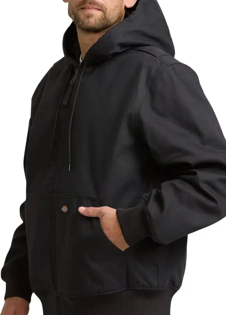 Dickies Dickies Hommes Veste Bomber à Capuchon en Toile de Canard  A8CTP