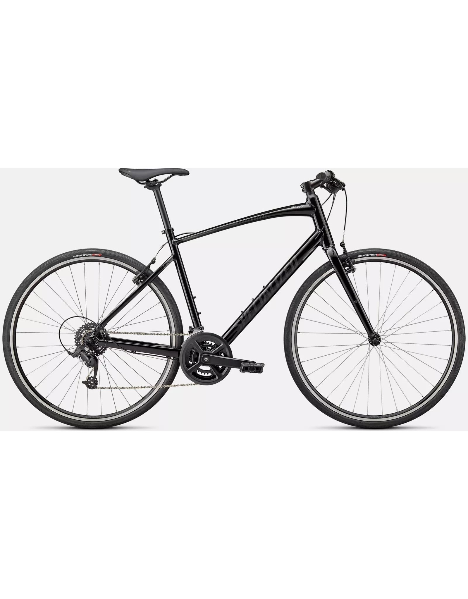 SPECIALIZED Sirrus 1.0 - BLK/CHAR/BLKREFL - Small