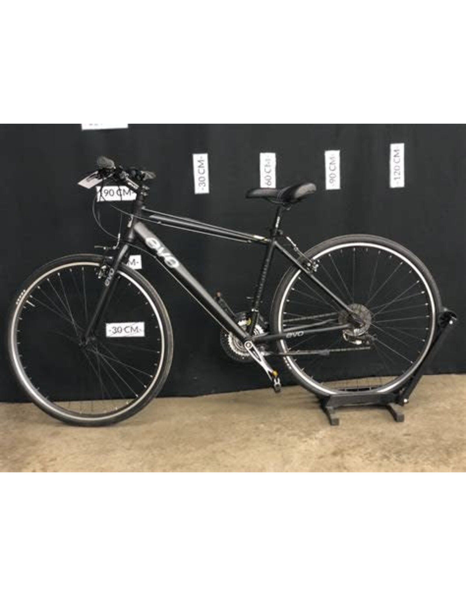 RENTAL EVO River Sport City Bike - black medium