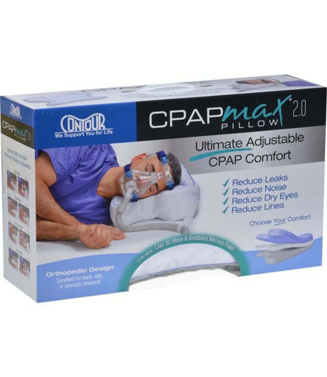 contour products cpapmax 2.0 pillow