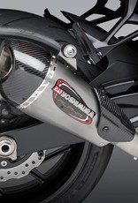 Yoshimura Yoshimura Street Exhaust Systems; Alpha T; Slip-On; Stainless Steel with Carbon Fiber End Cap