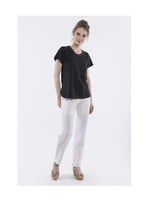 Orientique Linen Pants in White
