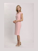 Pink Ruby Summer Delight Dress - Dusty Pink