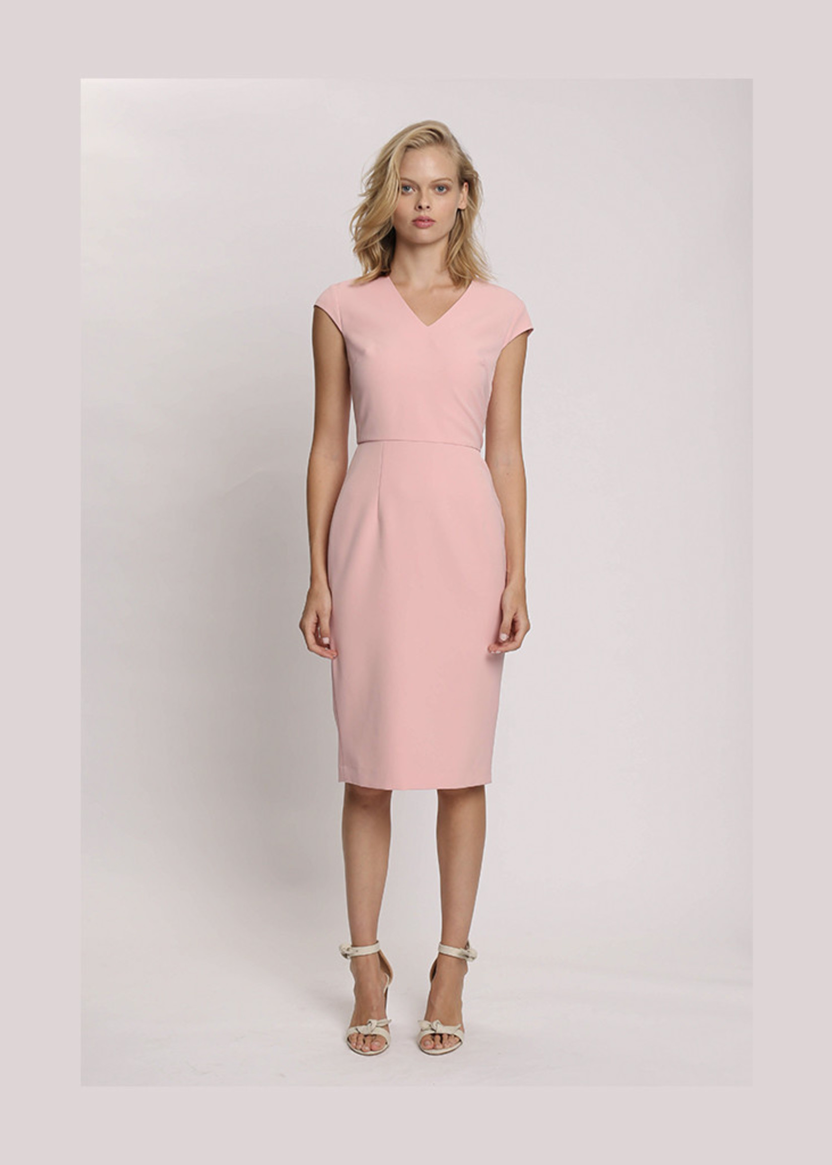 Pink Ruby Summer Delight Dress - Dusty Pink